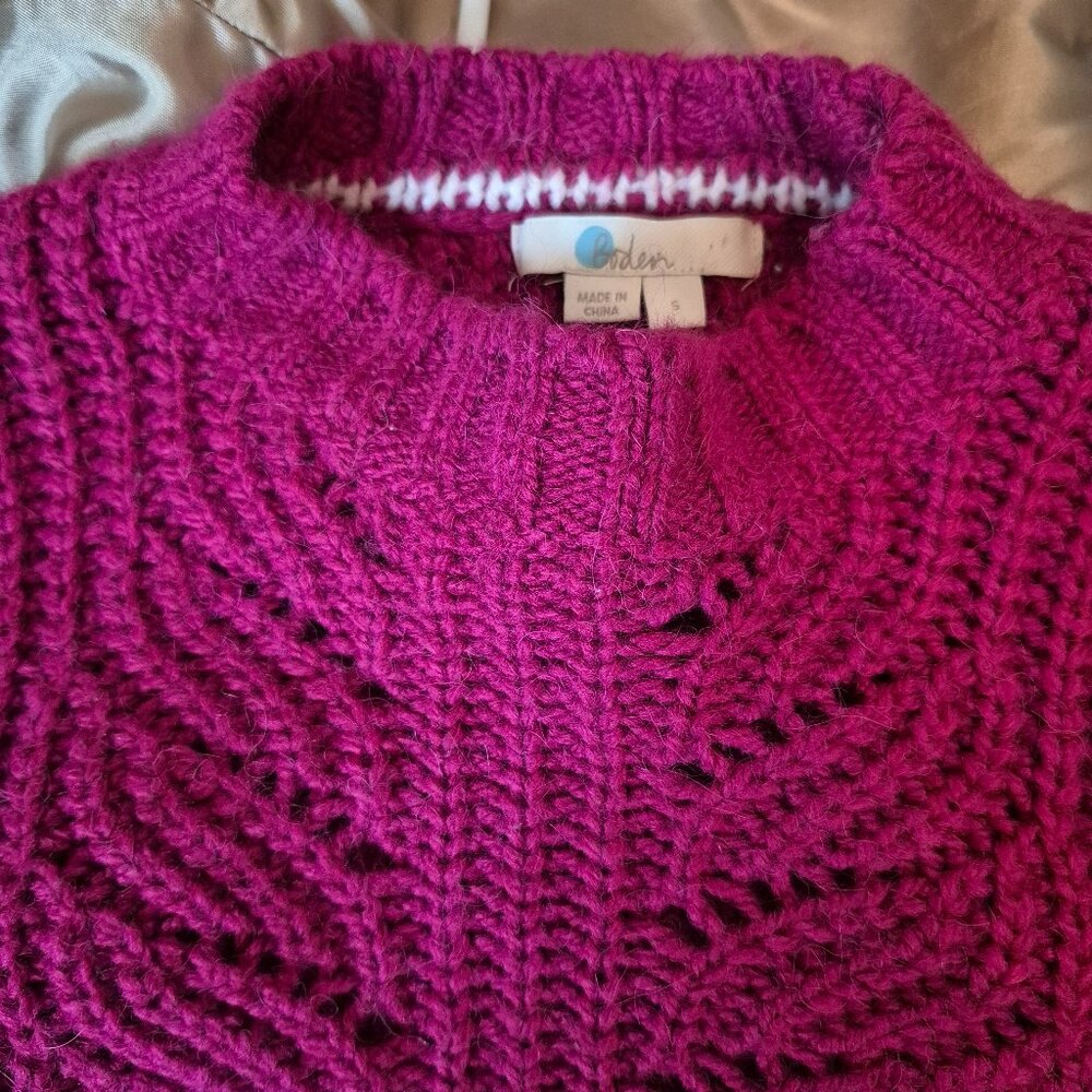 Boden cable sweater